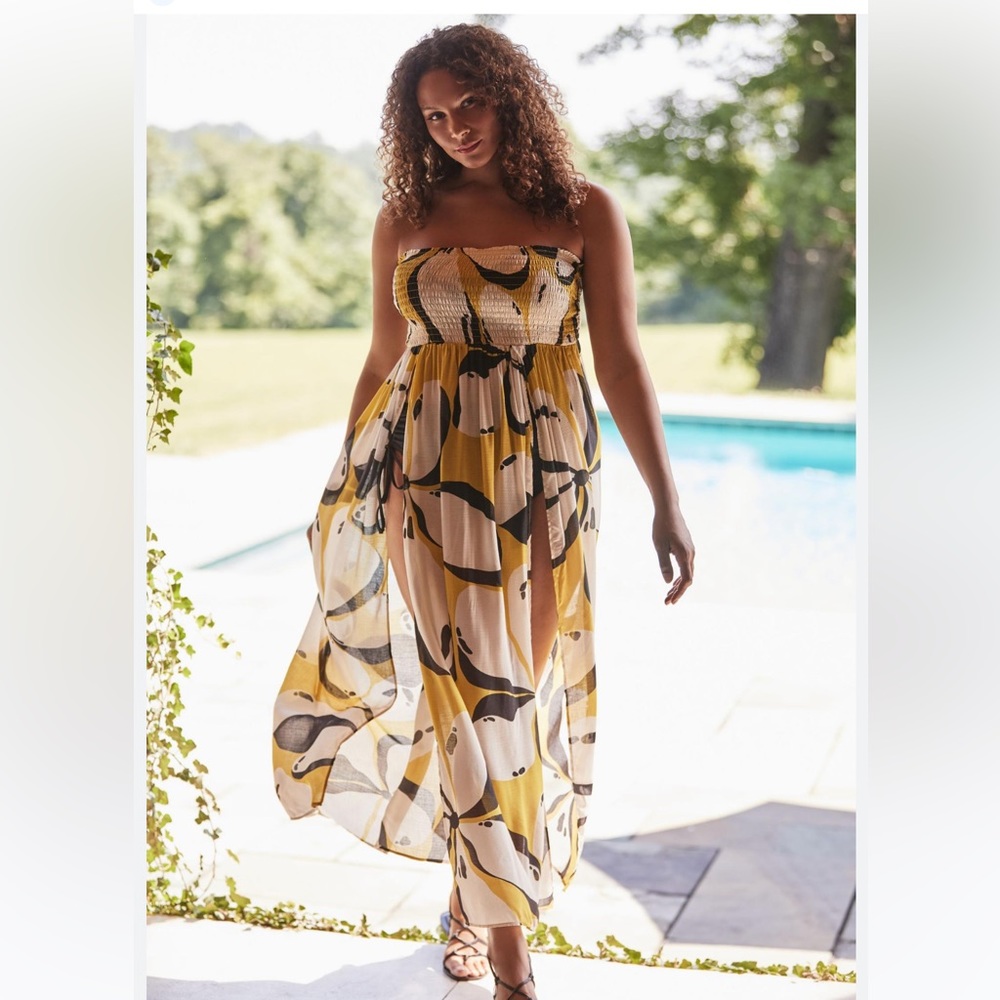 Kenzie Parrott for Anthropologie drama dress in xs. NWT